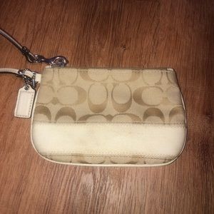 Authentic coach wristlet